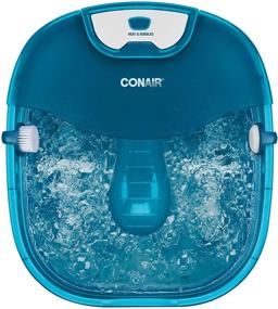 img 4 attached to 🔥 Enhanced Conair Heat Sense Pedicure Foot Spa: Massaging Foot Rollers, Soothing Bubbles, and Heat for Ultimate Relaxation