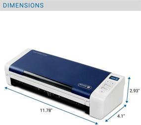 img 1 attached to 💼 Efficient Xerox Duplex Portable Document Scanner in Blue & White: Get Fast and Reliable Document Scanning Anywhere