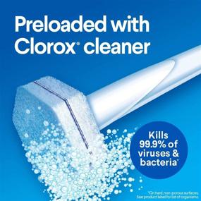 img 1 attached to Clorox ToiletWand Disinfecting Refills: 30 Blue Original Disposable Wand Heads
