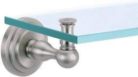 img 3 attached to 🛁 Gatco 5850 Marina Glass Shelf: Stylish Satin Nickel Storage Solution
