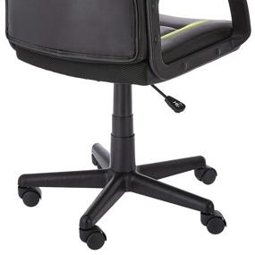 img 1 attached to Green Racing/Gaming Style 🎮 Office Chair by Amazon Basics