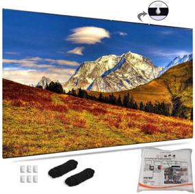 img 3 attached to Projector Screen16 Foldable Anti Crease Portable Television & Video for Projection Screens