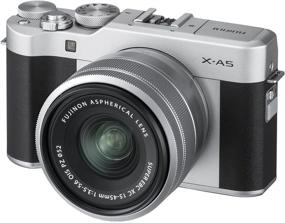 img 4 attached to Фотокамера беззеркальная Fujifilm X-A5 с объективом XC15-45mmF3.5-5.6 OIS PZ - серебристого цвета: Обзор-обзор