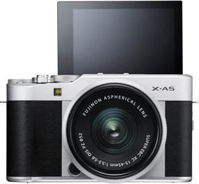 img 1 attached to Фотокамера беззеркальная Fujifilm X-A5 с объективом XC15-45mmF3.5-5.6 OIS PZ - серебристого цвета: Обзор-обзор