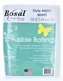 img 3 attached to Bosal Duet Fuse II Double Sided Fusible Batting 36