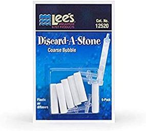 img 1 attached to Lee's Pet Products ALE12521 6-Pack Discard a Stone Disposable Air Diffuser for Fine Aquarium Pump