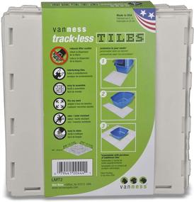 img 3 attached to 🐾 Enhance Your Cat's Litter Area with Van Ness Trackless Cat Litter Mat Tiles