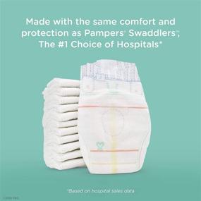 img 3 attached to Lumi by Pampers Newborn Diapers, 37 Count, Mega Pack - Compatible with The Lumi Pampers Smart Sleep System for Enhanced Sleep Monitoring (Sold Separately)