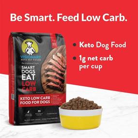 img 3 attached to 🐶 Visionary Pet - Keto Dog Food: Low Carb Kibble with High Protein, Natural Beef Flavor, Grain Free Formula for Lifelong Health & Happiness