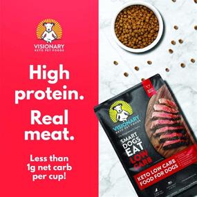 img 1 attached to 🐶 Visionary Pet - Keto Dog Food: Low Carb Kibble with High Protein, Natural Beef Flavor, Grain Free Formula for Lifelong Health & Happiness