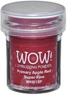 🔴 wow embossing powder, 15ml, primary apple red - the ultimate solution for stunning embossed designs logo