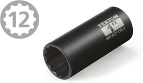 img 1 attached to 🔧 Industrial Power & Hand Tools: TEKTON 2 Inch Impact Socket with 12 Point Design