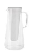 💧 lifestraw home glass water filter pitcher (7-cup) - effective against bacteria, parasites, microplastics, lead, mercury, chemicals, and more (white) logo