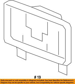 img 1 attached to Подлинная Honda 71180 SZA A00 Номерной знак