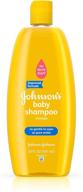 johnson's baby tear-free shampoo: gentle cleansing for delicate hair, 20 fl. oz. logo