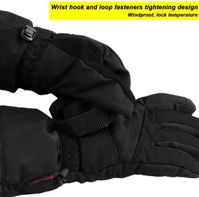 img 2 attached to 🧤 Stay Warm and Dry with MAGARROW Waterproof Winter Gloves for Boys and Girls: Perfect Cold Weather Accessories