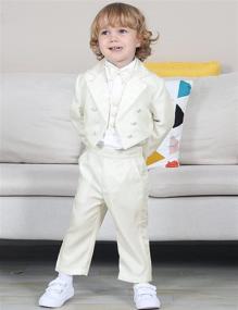 img 3 attached to DESIGN Toddler Tuxedo Wedding Outfit