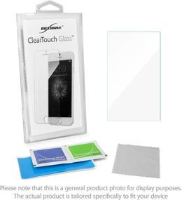 img 1 attached to Защитный чехол BoxWave® ClearTouch с защитным закаленным стеклом