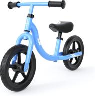 🚲 xjd kids balance bike - beginner toddler bike for girls boys (ages 18 months to 5 years) - lightweight training push bike with adjustable seat and handlebar - air-free tires - walking bike logo