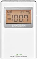 📻 sangean dt-160: откройте для себя эффективный стерео-карманный радиоприемник am/fm со значительно продленным сроком службы аккумулятора в 100 часов! логотип