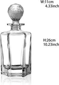img 3 attached to SIAMO 🎉 Anniversary Birthdays Decanter Decanters