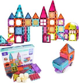 img 4 attached to Enhanced AvoKlan Magnetic Building Set: Boost Your Child's Educational Journey