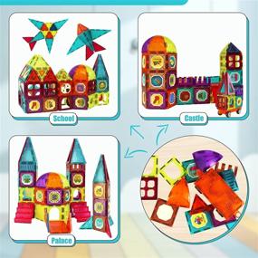 img 2 attached to Enhanced AvoKlan Magnetic Building Set: Boost Your Child's Educational Journey