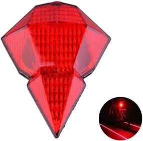 img 4 attached to 🚴 Enhance Your Safety with BESTSUN USB Rechargeable Bicycle Tail Lights: Bright LED Bike Cycling Safety Zone Tail Light with Dual Red Safety Lines for Cycling and Hiking