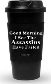 img 4 attached to Funny Guy Mugs Assassins Removable