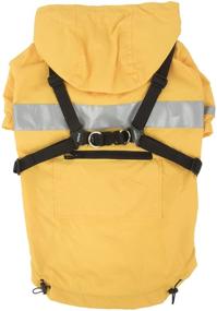 img 4 attached to Puppia Yellow Wilderness Pet-Coats: Stylish XX-Large Winter Wear for Your Pet