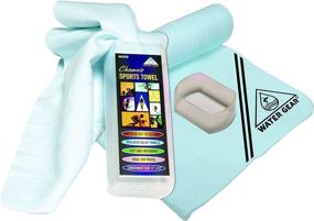 img 3 attached to Water Gear Chamois Towel Aqua Outdoor Recreation for Camping & Hiking