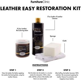 img 3 attached to FurnitureClinic Leather Easy Restoration Kit