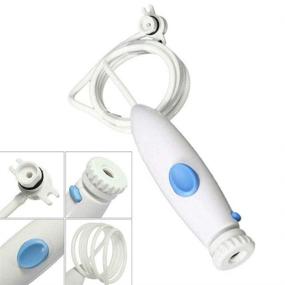 img 1 attached to 💦 LEZHISNUG Standard Water Hose Plastic Handle Replacement for Waterpik Oral Irrigator Wp-100 Wp-450 Wp-660 Wp-900 Oral Irrigator/Ultra Waterflosser