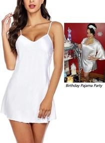 img 2 attached to Avidlove Sleepwear Nightgown Chemise Nightwear Women's Clothing for Lingerie, Sleep & Lounge