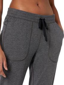 img 2 attached to 👖 Comfortable and Stylish: Amazon Essentials Women's Studio Terry Relaxed-Fit Jogger