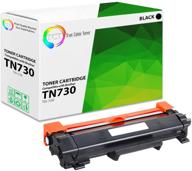 🖨️ high-quality tct premium compatible toner cartridge for brother tn730 - ideal for hl-l2350dw, dcp-l2550dw, mfc-l2710dw printers! logo