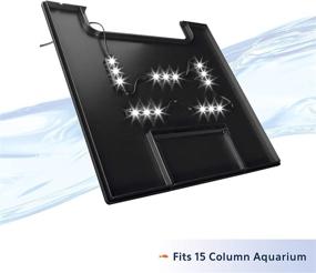 img 2 attached to 🌊 Aqueon 15 Column LED Replacement Hood for 15 Column Aquarium