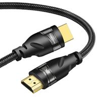 🔌 cabledeconn hdmi 8k 2.1 ultra hd cable with 8k@60hz and 4k@120hz support, 48gbps bandwidth, hdcp 3d compatibility - ideal for ps4, set-top box, hdtvs, projectors (2m 6.6ft) logo