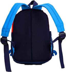 img 2 attached to Adorable Airplane Backpacks for Kindergarten Kids - Cartoon Schoolbag Collection