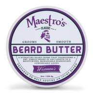 🧔 maestro's classic beard butter - wisemen's scent, 8 oz. logo