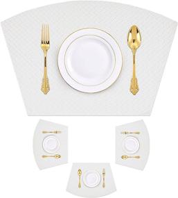 img 4 attached to 🍽️ Homaxy Heat-Resistant and Non-Slip Placemats