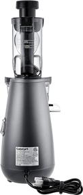 img 2 attached to Cuisinart CSJ-300 Easy Clean Slow Juicer: Convenient Silver/Black Appliance for Your Healthy Lifestyle