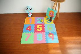 img 1 attached to HemingWeigh Multicolored Numbers Puzzle for Kids