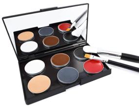 img 3 attached to 🎨 JUVITUS Magnetic Makeup Palette for Pro Collection - Medium Size (5.9 x 3.9 inches), Black