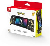 hori nintendo switch split pad pro pokemon black & gold pikachu - officially licensed by nintendo and the pokemon company international - nintendo switch logo