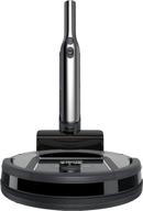 shark robot cleaning system s87 (wi-fi) with hand vacuum - 🦈 all-in-one charging dock, voice control with alexa/google assistant - ash gray (renewed) логотип