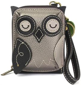 img 4 attached to 👛 Cute C Credit Holder Wristlet Wallet for Women's Handbags & Wallets - Ideal for Wristlets