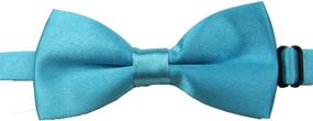 img 3 attached to 🔍 Enhanced SEO: Adaptable Bow Ties for Boys' Accessories in Solid Wedding Party Dresses