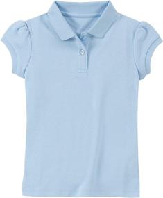 img 2 attached to IZOD Toddler School Uniform Interlock Girls' Clothing in Tops, Tees & Blouses