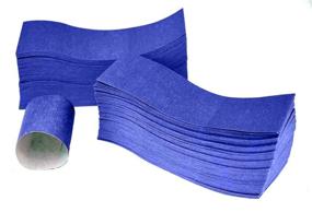 img 1 attached to 🔵 Perfect Stix Napkin Band, 1.5" x 4.5", Reflex Blue (Pack of 500) - Secure, Vibrant & Versatile Napkin Accessories